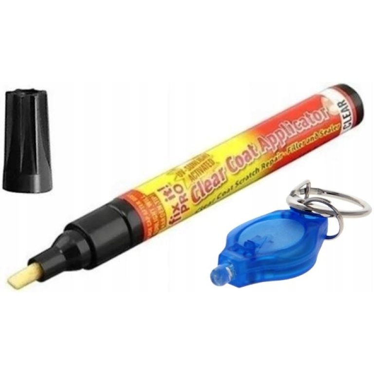 Ale Hity | DUŻY zestaw do naprawy paneli mebli MARKERY WOSKI + LAKIER UV + LAMPA UV