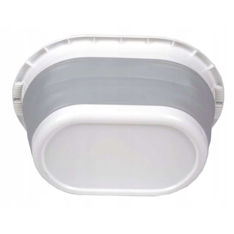 KOSZ NA PRANIE BIELIZNĘ SKŁADANY MISKA SILIKON 25L, Szerokość produktu 53.5 cm