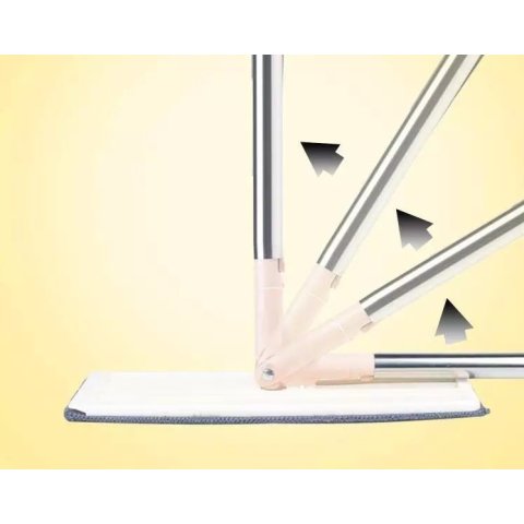 MOP PŁASKI OBROTOWY DWUKOMOROWY Z WIADERKIEM, Szerokość wkładu 11 cm