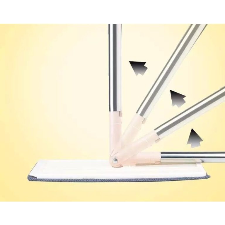 MOP PŁASKI OBROTOWY DWUKOMOROWY Z WIADERKIEM, Szerokość wkładu 11 cm