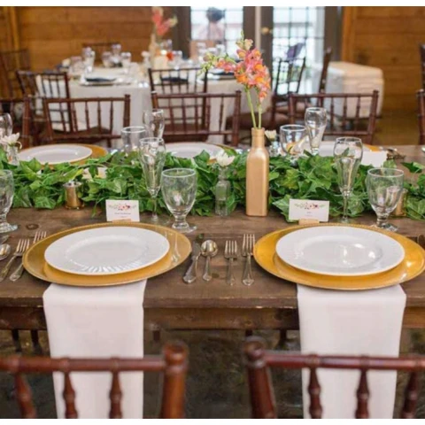 Ale Hity | SZTUCZNY BLUSZCZ x 12 SZTUK Na Ścianę Balkon Girlanda Sztuczne Liście 25 M