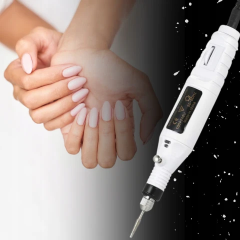 FREZARKA DO PAZNOKCI MANICURE PEDICURE DO USUWANIA HYBRYD ŻELU + FREZY, Informacje o bezpieczeństwie CE