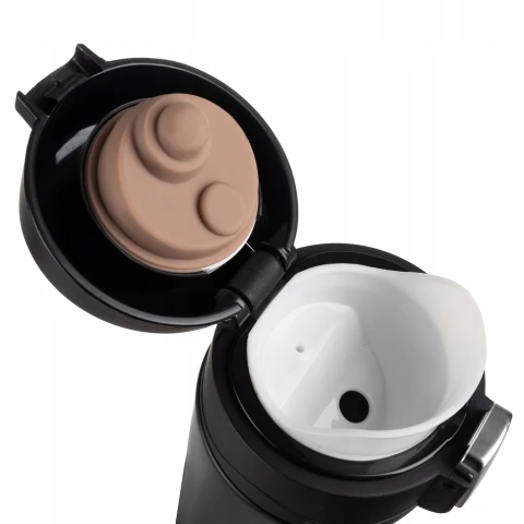 Kubek Termiczny Termos na Gorące Napoje Kawa Herbata Szczelny 440 ml Bidon, Waga produktu z opakowaniem jednostkowym 0.256 kg