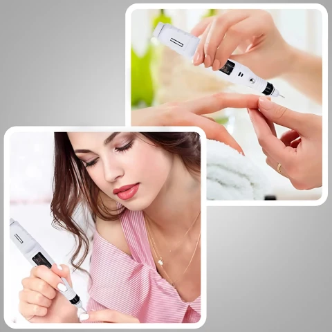 Ale Hity | FREZARKA DO PAZNOKCI MANICURE PEDICURE DO USUWANIA HYBRYD ŻELU + FREZY