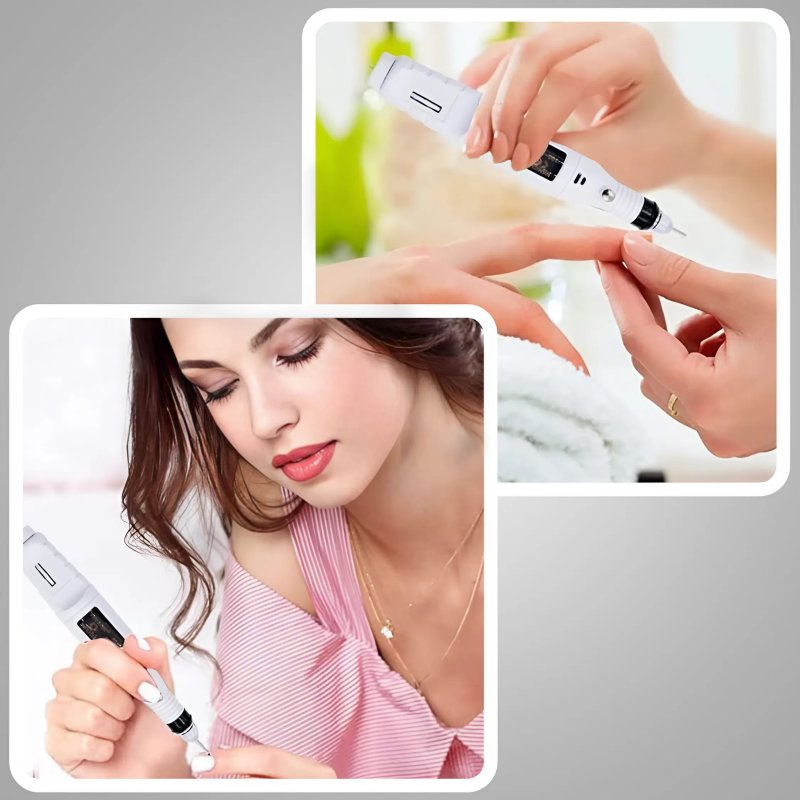 Ale Hity | FREZARKA DO PAZNOKCI MANICURE PEDICURE DO USUWANIA HYBRYD ŻELU + FREZY