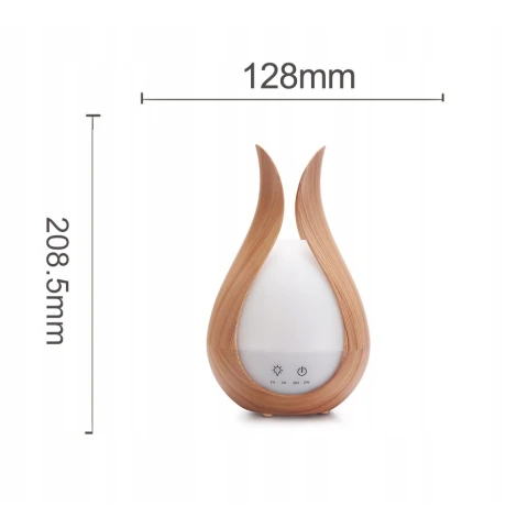 NAWILŻACZ POWIETRZA DYFUZOR ZAPACHOWY AROMATERAPIA LAMPKA NOCNA + PILOT, Model Lampa nocna aromaterapia