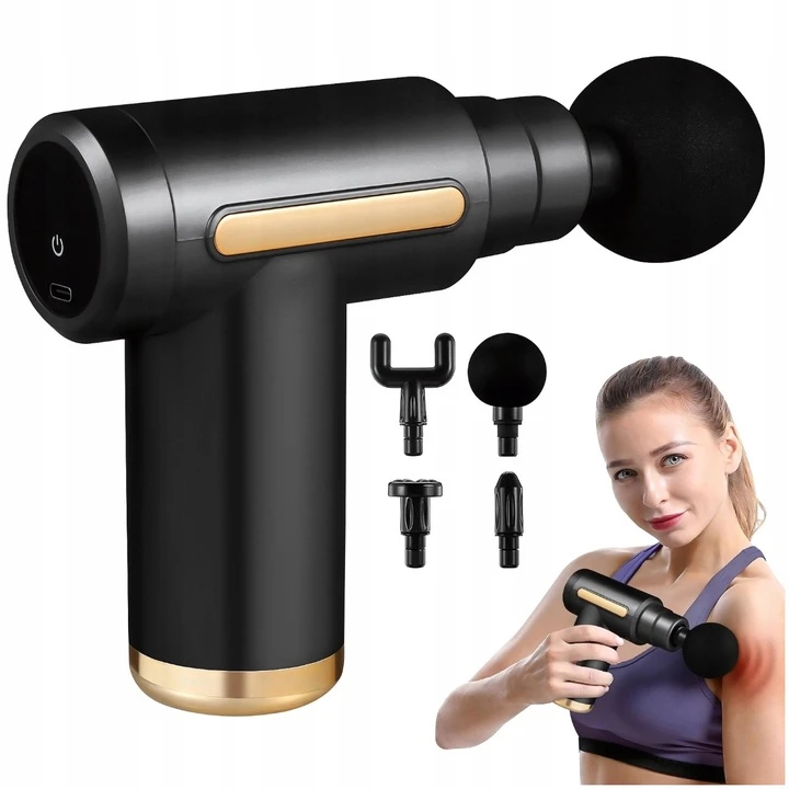 PISTOLET DO MASAŻU MASAŻER DO PLECÓW STÓP KARKU CIAŁA SZYJI massage gun, Informacje o bezpieczeństwie CE