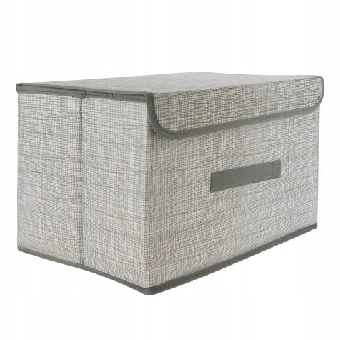 PUDEŁKO ORGANIZER SKŁADANY NA UBRANIA ZABAWKI DROBIAZGI 40x25x25 CM, Wysokość 25 cm