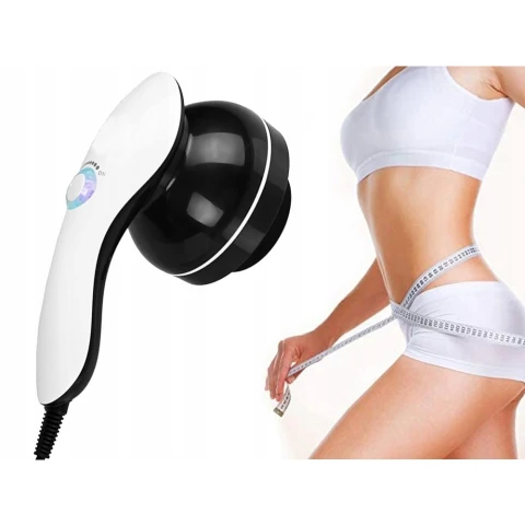 PISTOLET DO MASAŻU MASAŻER WYSZCZUPLAJĄCY CIAŁO ANTYCELLULITOWY 9x KOŃCÓWEK, Waga produktu z opakowaniem jednostkowym 0.2 kg