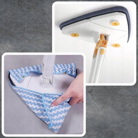 MOP obrotowy ROTACYJNY 360 SPIN AUTOMATYCZNY WYCISKACZ 1,3m + 3x NAKŁADKI, Rodzaj mop
