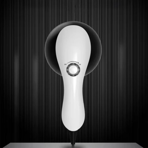 Ale Hity | PISTOLET DO MASAŻU MASAŻER WYSZCZUPLAJĄCY CIAŁO ANTYCELLULITOWY 9x KOŃCÓWEK