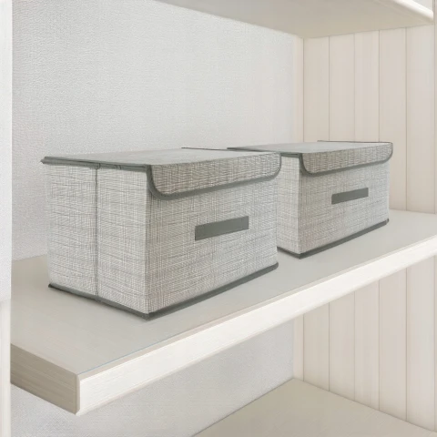 PUDEŁKO ORGANIZER SKŁADANY NA UBRANIA ZABAWKI DROBIAZGI 40x25x25 CM, Długość 25 cm