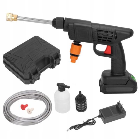 MYJKA CIŚNIENIOWA AKUMULATOROWA ZESTAW DO MYCIA OKIEN KOSTKI ELEWACJI