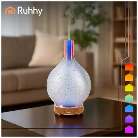 Dyfuzor zapachowy- nawilżacz 200ml Ruhhy 26682 Wysokość produktu: 24 cm