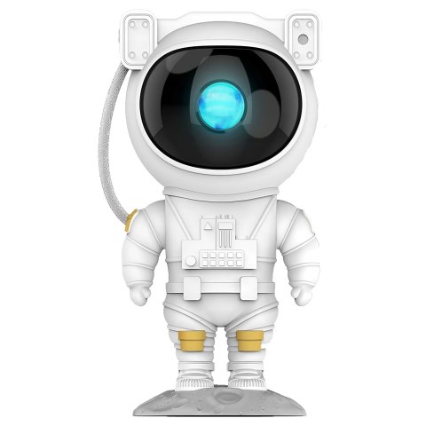 PROJEKTOR GWIAZD ASTRONAUTA LAMPKA NOCNA LED DLA DZIECI KOSMOS PILOT Zasilanie: sieciowe
