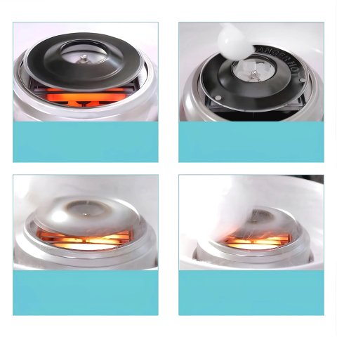 MASZYNKA MASZYNA DO ROBIENIA WATY CUKROWEJ DOMOWA IMPREZA + PATYCZKI ZESTAW