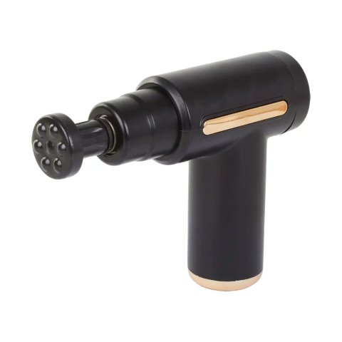 MASAŻER CIAŁA PISTOLET DO MASAŻU GUN + 4 KOŃCÓWKI + AKUMULATOR USB-C Moc: 24 W
