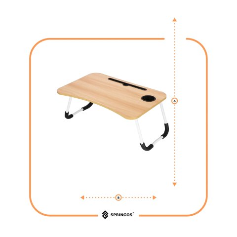 STOLIK POD LAPTOPA SKŁADANY DO ŁÓŻKA PODSTAWKA KOMPUTER MOBILNY ŚNIADANIOWY