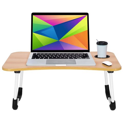 STOLIK POD LAPTOPA SKŁADANY DO ŁÓŻKA PODSTAWKA KOMPUTER MOBILNY ŚNIADANIOWY