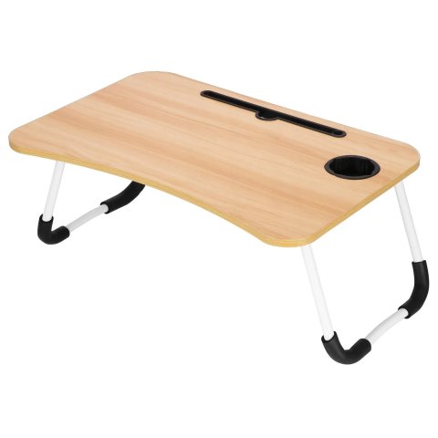 STOLIK POD LAPTOPA SKŁADANY DO ŁÓŻKA PODSTAWKA KOMPUTER MOBILNY ŚNIADANIOWY