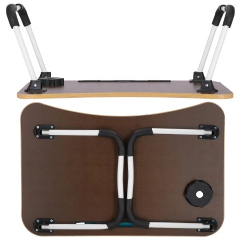 STOLIK POD LAPTOPA SKŁADANY DO ŁÓŻKA PODSTAWKA KOMPUTER MOBILNY ŚNIADANIOWY