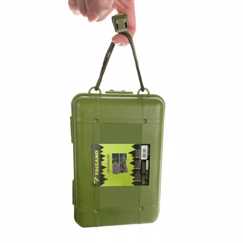 Latarka Taktyczna LED Cree Mocna T6 ZOOM USB Etui, Długość 300 cm