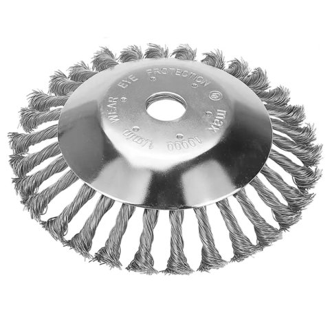 TARCZA SZCZOTKA DO KOSY SPALINOWEJ DO CHWASTÓW 150mm DRUCIAK NA CHWASTY