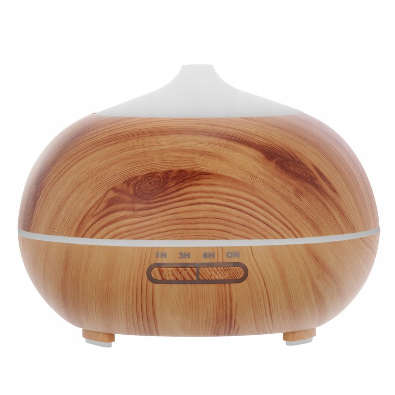 Nawilżacz Powietrza Aromaterapia Dyfuzor Zapachowy Jonizator Lampka + Pilot, Szerokość produktu 16.7 cm