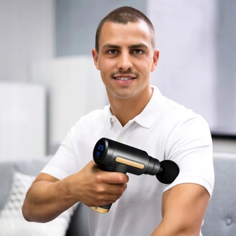 Ale Hity | PISTOLET DO MASAŻU MASAŻER DO PLECÓW STÓP KARKU CIAŁA SZYJI massage gun