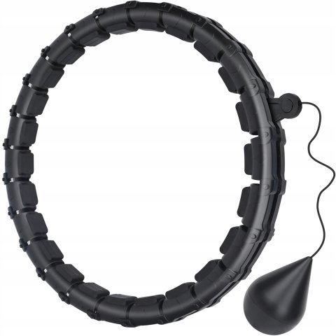 HULA HOP ODCHUDZAJĄCE Z OBCIĄZENIEM I WYPUSTKAMI MASAŻER + METALOWE ŁOŻYSKA, Cechy dodatkowe składane