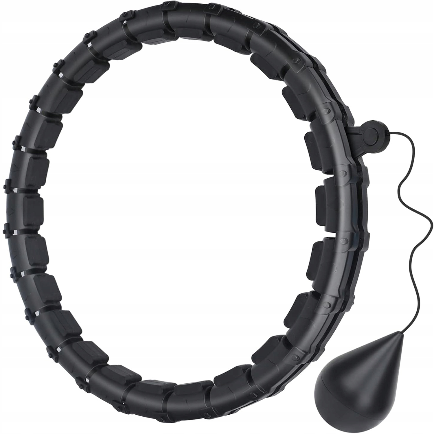 HULA HOP ODCHUDZAJĄCE Z OBCIĄZENIEM I WYPUSTKAMI MASAŻER + METALOWE ŁOŻYSKA, Cechy dodatkowe składane