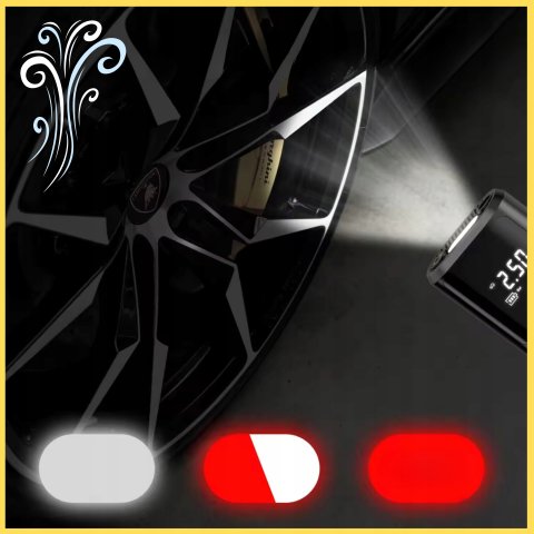 Ale Hity | KOMPRESOR AKUMULATOROWY SAMOCHODOWY BEZPRZEWODOWY pompka + POWERBANK LED