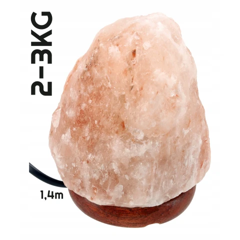 Lampa Solna 2-3kg Jonizator Sól Himalajska Nocna Do Biura Gotowy Zestaw, Zasilanie sieciowe