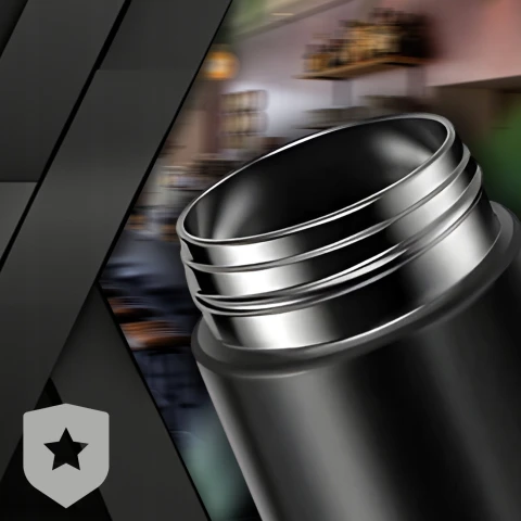 KUBEK TERMICZNY TERMOS BIDON NA KAWĘ HERBATĘ LED 500ML DUŻY SZCZELNY SMART, Maksymalne utrzymanie zimna do 12 h