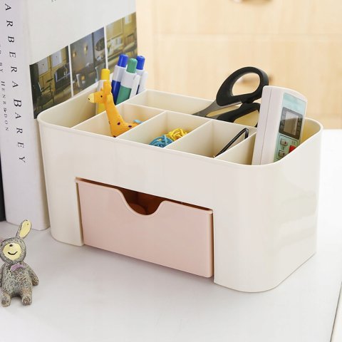 SZKATUŁKA ORGANIZER NA KOSMETYKI BIŻUTERIĘ ZEGARKI POJEMNIK PUDEŁKO, Głębokość produktu 10 cm