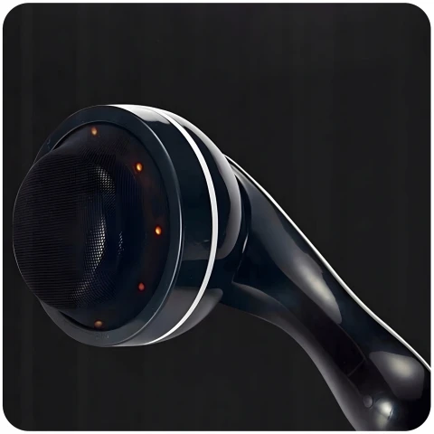 PISTOLET DO MASAŻU MASAŻER WYSZCZUPLAJĄCY CIAŁO ANTYCELLULITOWY 9x KOŃCÓWEK, Stan opakowania oryginalne