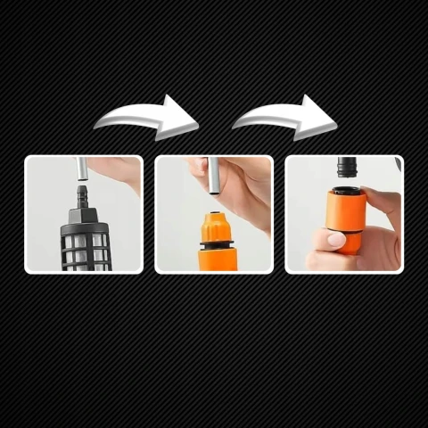 MYJKA CIŚNIENIOWA AKUMULATOROWA ZESTAW DO MYCIA OKIEN KOSTKI ELEWACJI, Wydajność powierzchniowa 15 m²/h