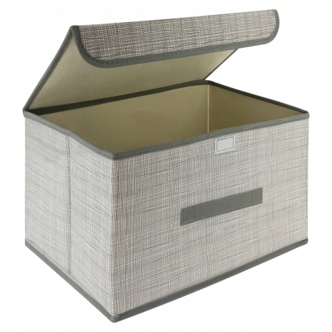 PUDEŁKO ORGANIZER SKŁADANY NA UBRANIA ZABAWKI DROBIAZGI 40x25x25 CM, Przeznaczenie na ubrania