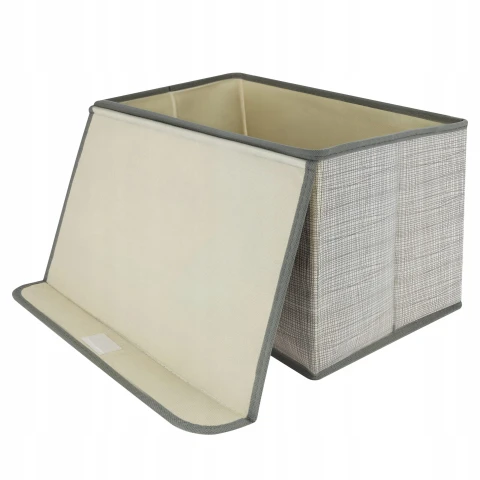 PUDEŁKO ORGANIZER SKŁADANY NA UBRANIA ZABAWKI DROBIAZGI 40x25x25 CM, Szerokość 40 cm