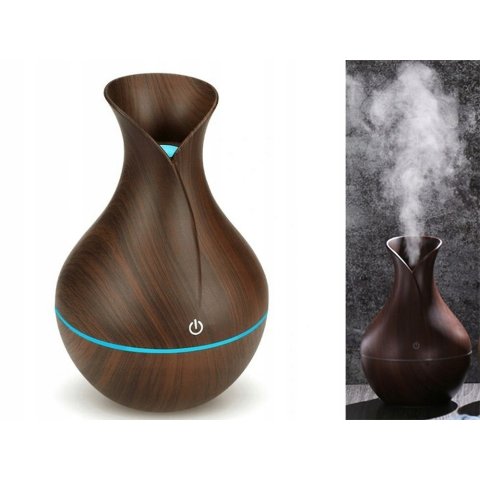 NAWILŻACZ POWIETRZA DYFUZOR ZAPACHOWY AROMATERAPIA PODŚWIETLENIE RGB USB, Wyrób medyczny nie