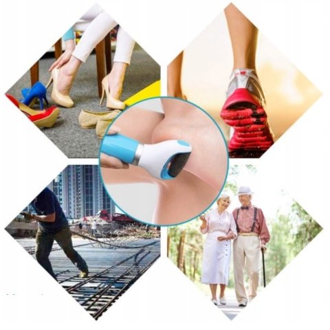 ELEKTRYCZNY PILNIK FREZARKA DO STÓP PIĘT TARKA PEDICURE PILARKA, Materiał uchwytu plastik