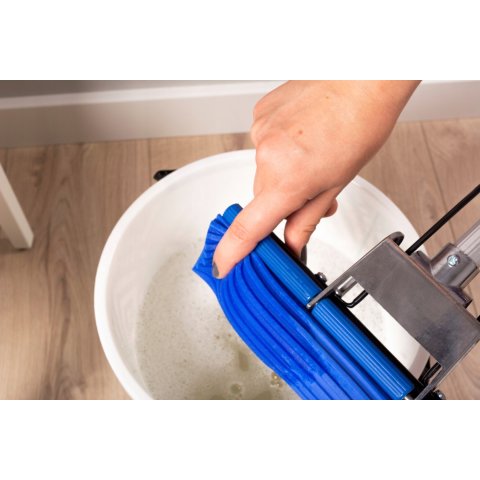 Mop gąbkowy TOP 27cm do podłóg ściągaczka wyciskany kij teleskopowy York Typ: z gąbką