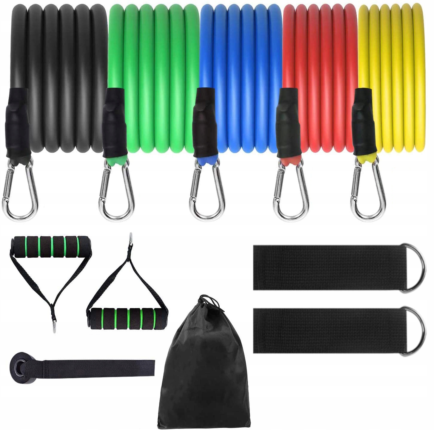 GUMY DO ĆWICZEŃ ZESTAW 5 GUM OPOROWYCH EKSPANDER, Rodzaj guma