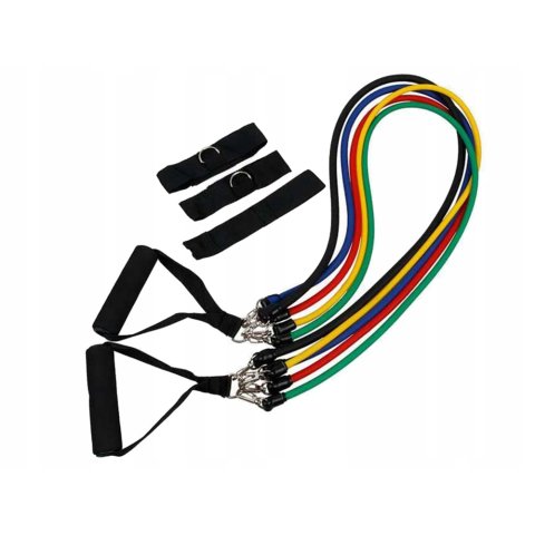 GUMY DO ĆWICZEŃ ZESTAW 5 GUM OPOROWYCH EKSPANDER, Model F50A