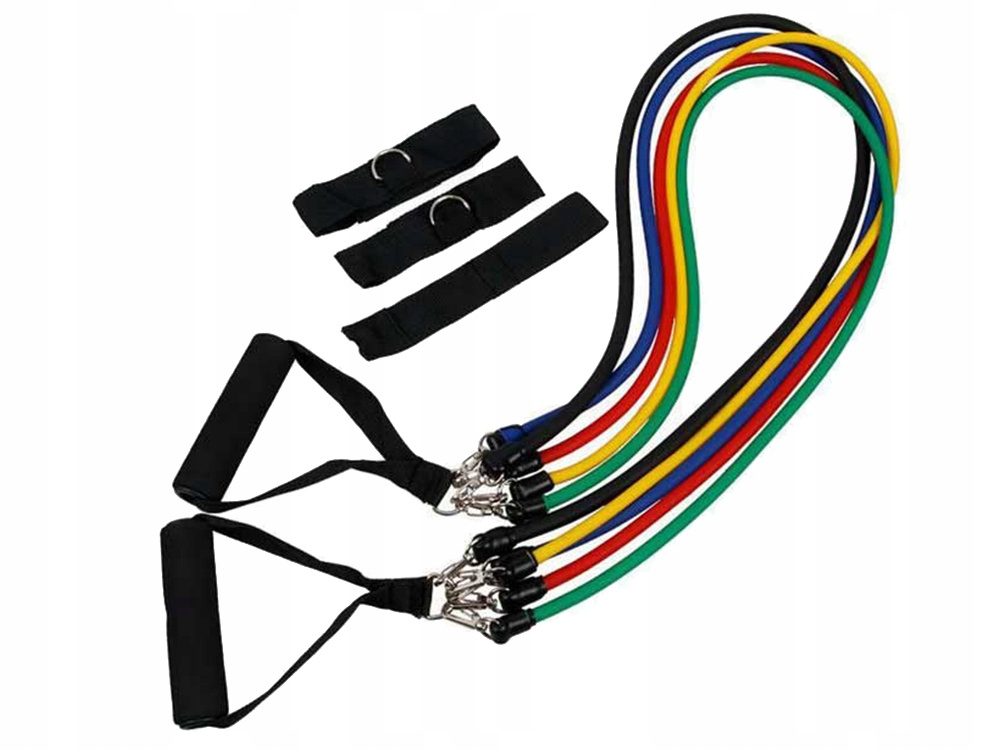 GUMY DO ĆWICZEŃ ZESTAW 5 GUM OPOROWYCH EKSPANDER, Model F50A