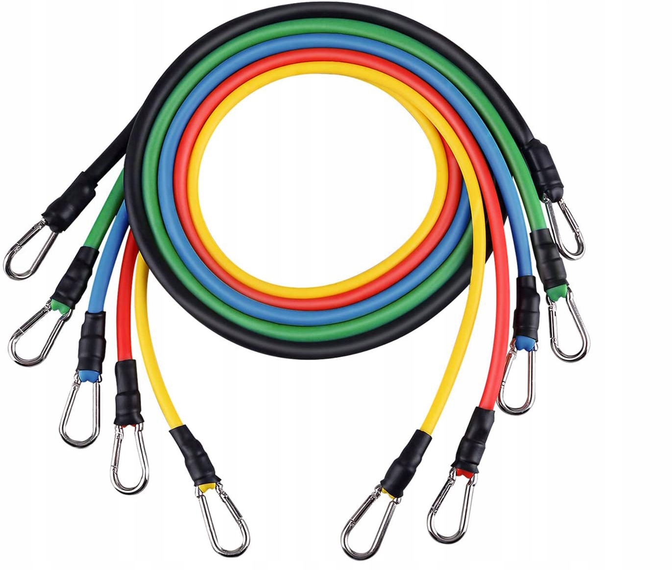 GUMY DO ĆWICZEŃ ZESTAW 5 GUM OPOROWYCH EKSPANDER, Grubość 5 mm