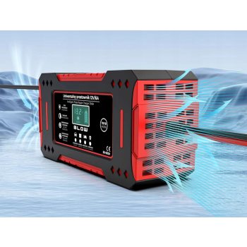 Ale Hity: AUTOMATYCZNY INTELIGENTNY PROSTOWNIK ŁADOWARKA AKUMULATORA LCD 12V 6A