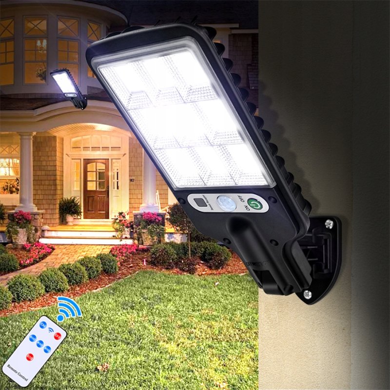 MOCNA LAMPA SOLARNA LED COB ULICZNA CZUJNIK RUCHU ZMIERZCHU Z PILOTEM, Klasa efektywności energetycznej - stara klasyfikacja A++