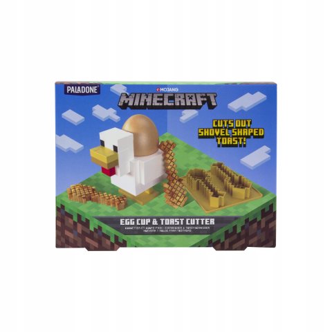 Kieliszek do jajek Paladone Minecraft PP6732MCF Materiał wykonania: tworzywo sztuczne