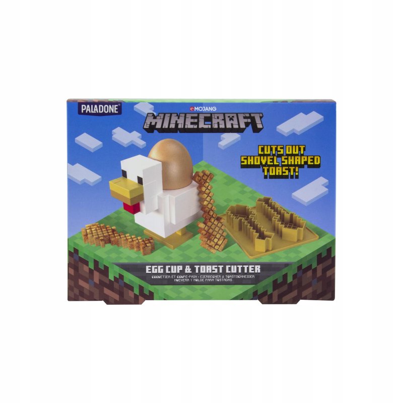 Kieliszek do jajek Paladone Minecraft PP6732MCF Materiał wykonania: tworzywo sztuczne